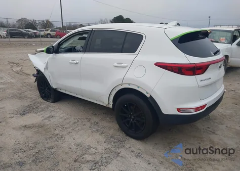 2018 Kia Sportage Lx из США, поврежденный, VIN KNDPMCAC6J7430573